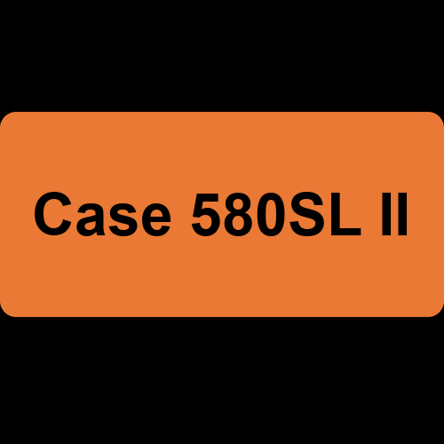 Case 580SL II